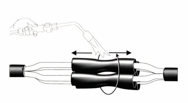 Krimpmof voor persverbinders of schroefverbinders, 18mm - 11mm
