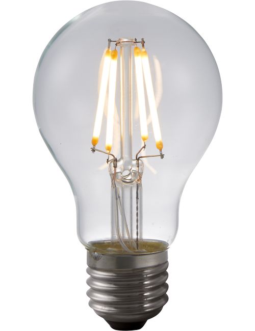 LED E27 Fila GLS A60x105 230V 320Lm 4W 925 AC Clear Dim