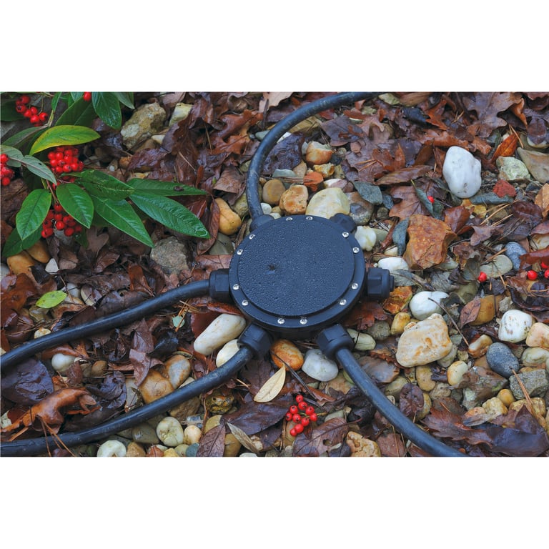 AANSLUITBOX ROND IP55