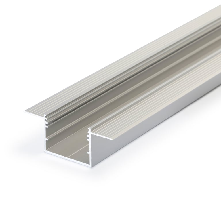 Profiel 30, type 30-05 trimless/stuc, Zilvergrijs, 1 meter