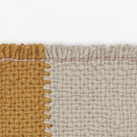 Kvadrat vloerkleed Bold Okergeel Grijs 0242