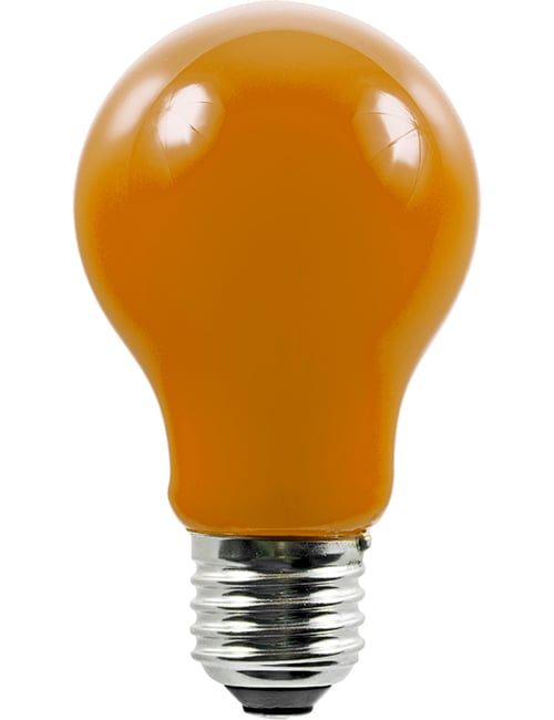 LED E27 Fila GLS A60x105 230V 1W AC Orange Non-Dim