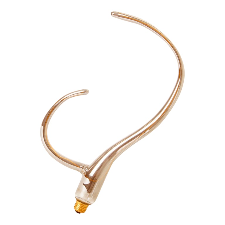 Calex Ypsilon LED Lamp 220-240V 6W 230lm E27, Gold 2100K dimmable, energy label B