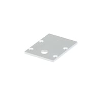 liniLED AER-EINDK-H40-O-WIT - liniLED® Aeris eindkap, 40mm, hoog, met