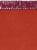 Vloerkleed Kvadrat Kelim Cross Coloured Fringes Rood Bordeaux C3010