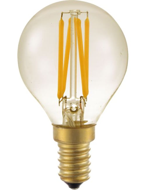 LED E14 Fila Ball G45x75 230V 250Lm 4W 922 AC Gold Dim