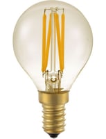 LED E14 Fila Ball G45x75 230V 250Lm 4W 922 AC Gold Dim