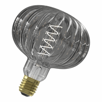 Calex Metz Smokey Led G125 Pulse range 220-240 70Lm 4W  2200K E27 dimmable, energy label B