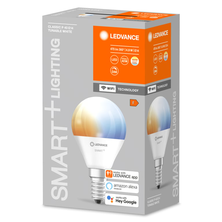 SMART+ WiFi Mini Bulb Tunable White 40 5 W/2700…6500K E14 (CS à 1 PCE)