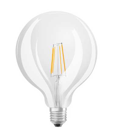 Osram Led Globe 125mm Filament E27 4w/40w helder 2700k 470L
