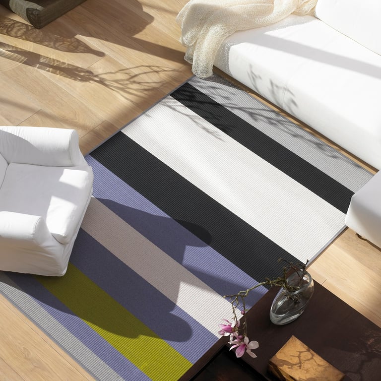 Design vloerkleed Woodnotes Avenue Light Grey – Grey Purple 1373033