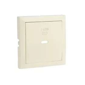 Usb-opladerplaat type c stroom enkel parel