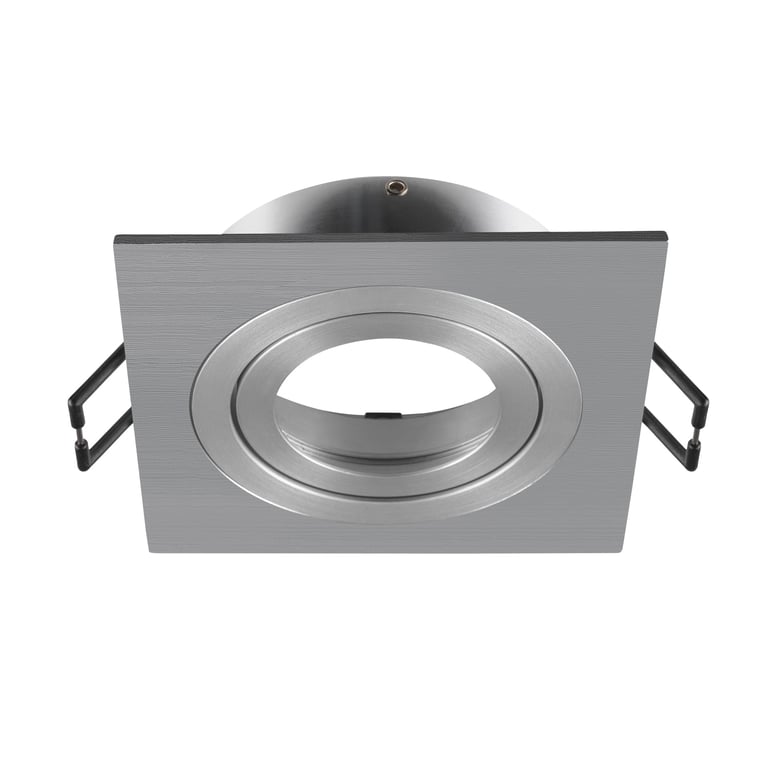 NEW TRIA® 75, plafondinbouwring, L: 9 B: 9 H: 2.6 cm, IP20, aluminium