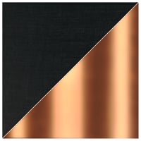 FENDA 15cm lampenkap conisch zwart/koper
