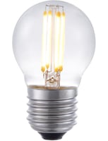 LED E27 Fila Ball G45x80 230V 470Lm 3.4W 827 AC Clear Dim