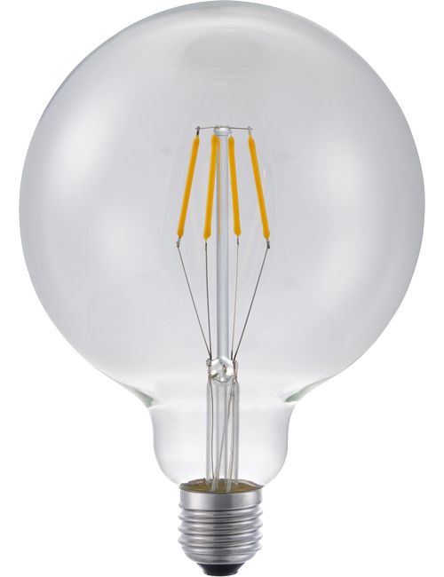 LED E27 Fila Globe G125x180 230V 320Lm 4W 925 AC Clear Dim