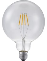LED E27 Fila Globe G125x180 230V 320Lm 4W 925 AC Clear Dim
