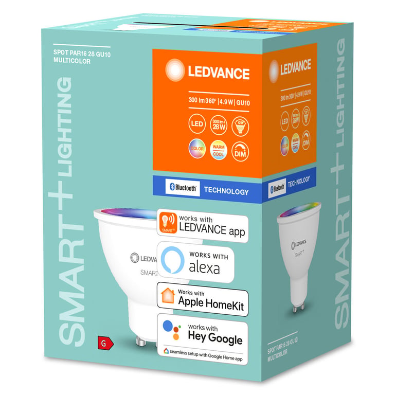 SMART+ Spot GU10 Multicolour 40 100° 5 W/2700…6500K GU10 (CS à 1 PCE)