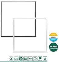 EDGE Zwart LED PANEL UNIEK DESIGN | 3CCT | 32W
