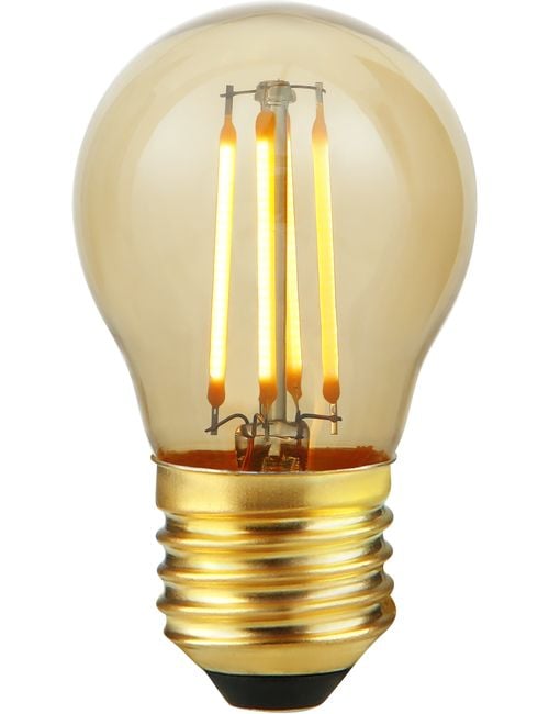 LED E27 Fila Ball G45x75 230V 260Lm 4W 922 AC Gold Dim