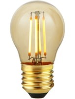 LED E27 Fila Ball G45x75 230V 260Lm 4W 922 AC Gold Dim