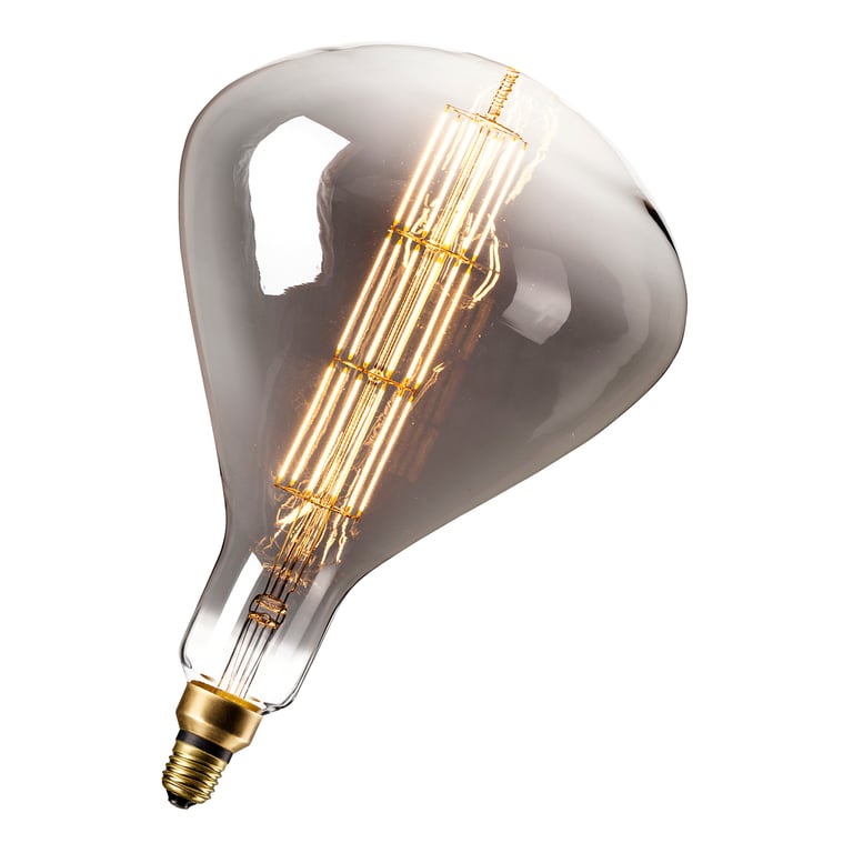 Calex XXL Sydney LED Lamp 220-240V 8W 200lm E27 R250, Titanium 2200K dimmable