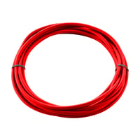 Textielkabel, 3-polig, 5m, rood