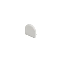 Eindkap. rond GLENOS Prof. Profiel 2609 wit, 2st
