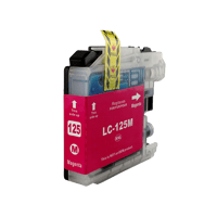 Brother LC-125XL M inktcartridge magenta hoge capaciteit huismerk