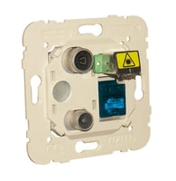 Efapel Wcd R-Tv-Rj45 Cat 6A Utp-Fo Sc-Apc Multimedia