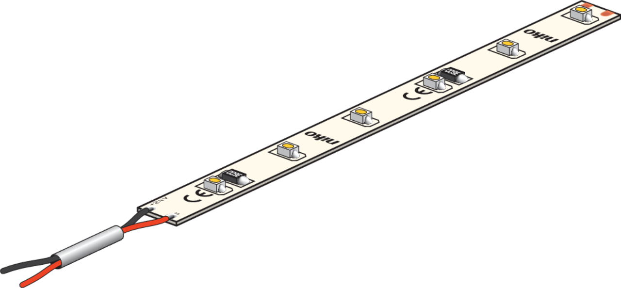Niko - Ledstrip op rol met 60 leds per meter. Kleur leds: 4000 K (neutraal wi