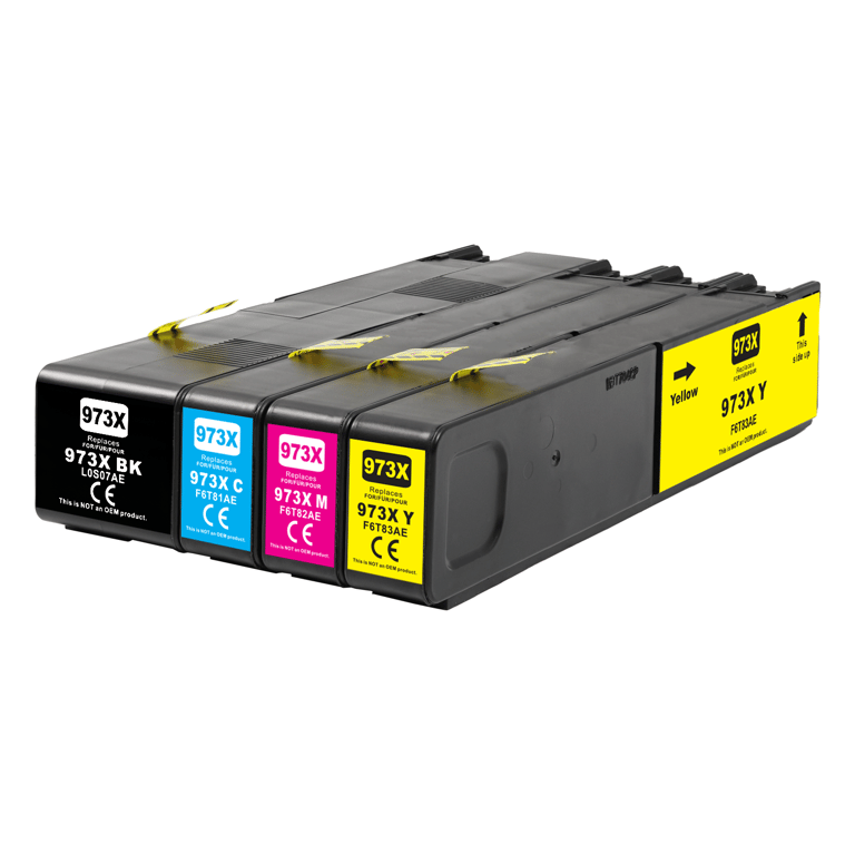 HP 973X multipack huismerk - 4 kleurenbundel standaard capaciteit huismerk