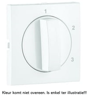Knop Draaischakelaar 21300 1-2-3 Aluminium