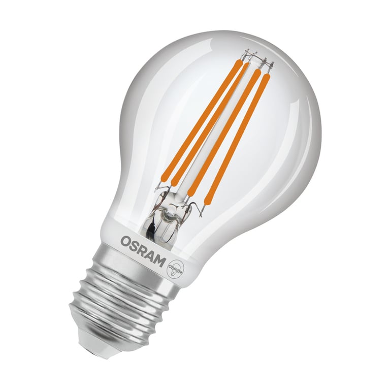 LED CLASSIC A MOTION &amp; DAYLIGHT SENSOR 7.3W 827 Clear E27