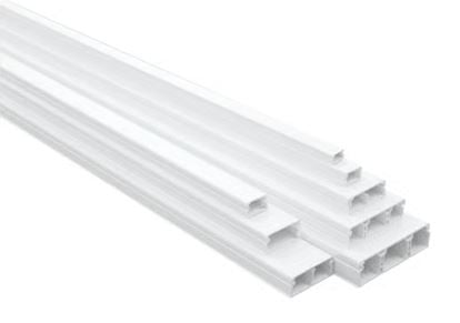Efapel mini-kanaal 1 compart. wit b32mm-h16mm-l2m prijs p/mtr
