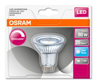 LED SUPERSTAR PAR16 80 120 8 W/4000K GU10 (CS à 1 PCE)
