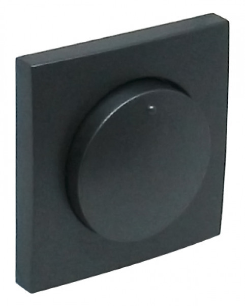 Efapel knop dimmer donker grijs