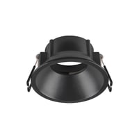 NEW TRIA® 75, plafondinbouwring, verdiept, D: 8.2 H: 4.3 cm, IP20, zwa