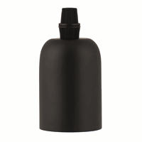 Bailey - Lampholder Alu E27 Mat Black