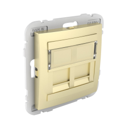 Efapel C.P. Koppeling Voor Sc Apc Duplex Fo Connector Goud