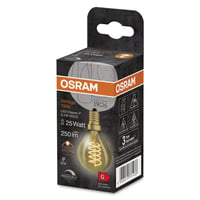 Vintage 1906 LED DIM 25 3.4 W/2200 K E14