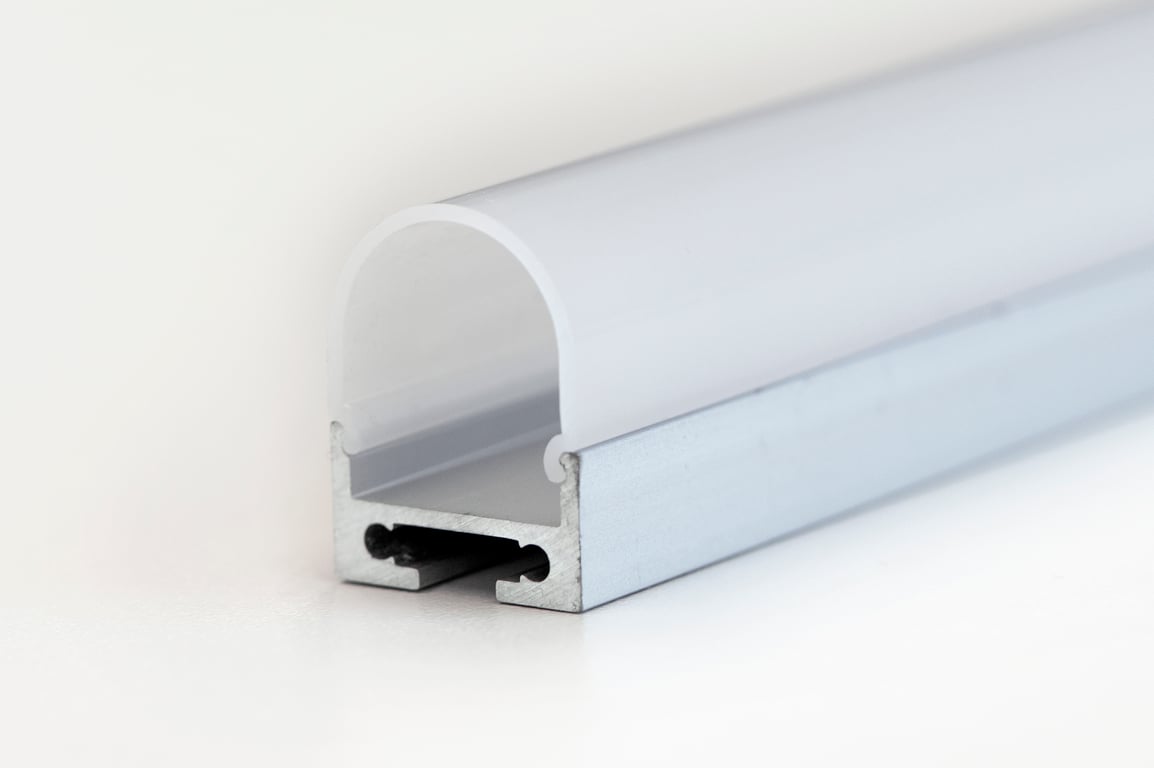 Aluminium profiel 2m, Pendel, rond