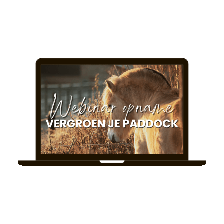 Opname webinar vergroen je paddock