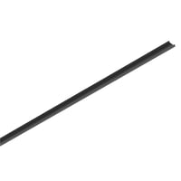 48V TRACK railafdekking, 26mm, voor opbouwrail diep en inbouwrail, 2 m
