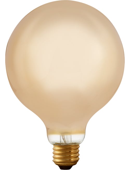 LED E27 Fila Globe G125x180 230V 320Lm 6.5W 918 AC Champ Dim