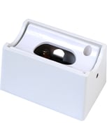 Lamp holder S14s metal housing white set of 2pcs