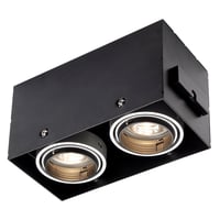 AIXLIGHT PRO 50 2 FRAMELESS zwart inbouwframe