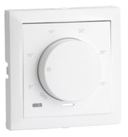 Efapel inb. knop tbv theromstaat met draaifunctie wit