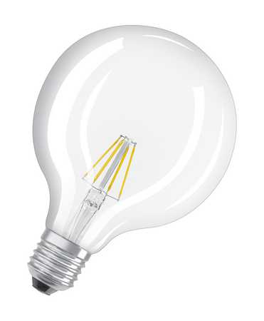 Osram Led Globe 125mm Filament E27 4w/40w helder 2700k 470L