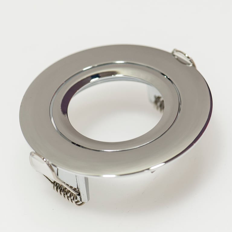 Downlight ring, rond 88(76)mm, chrome